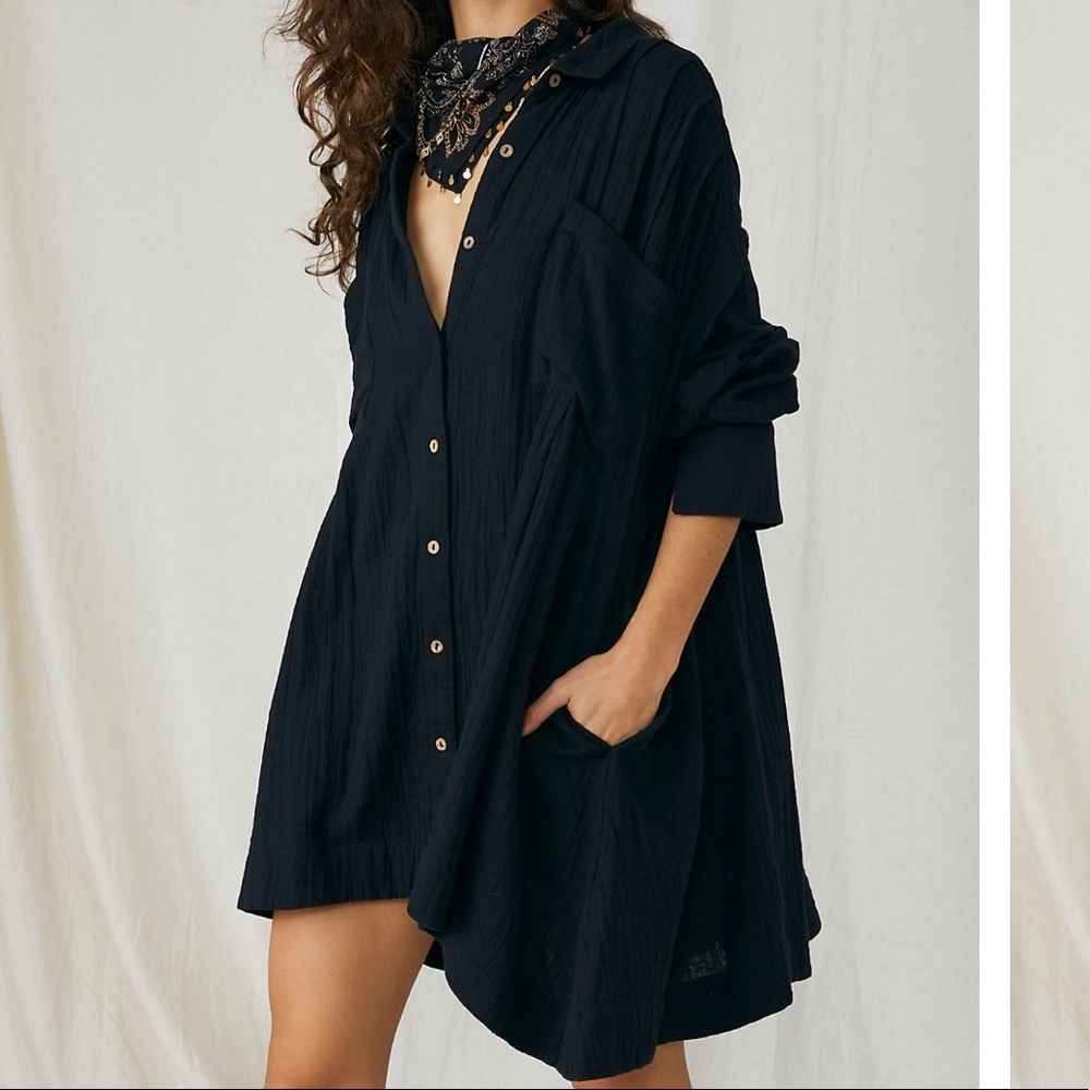 free people voyager shirt dress